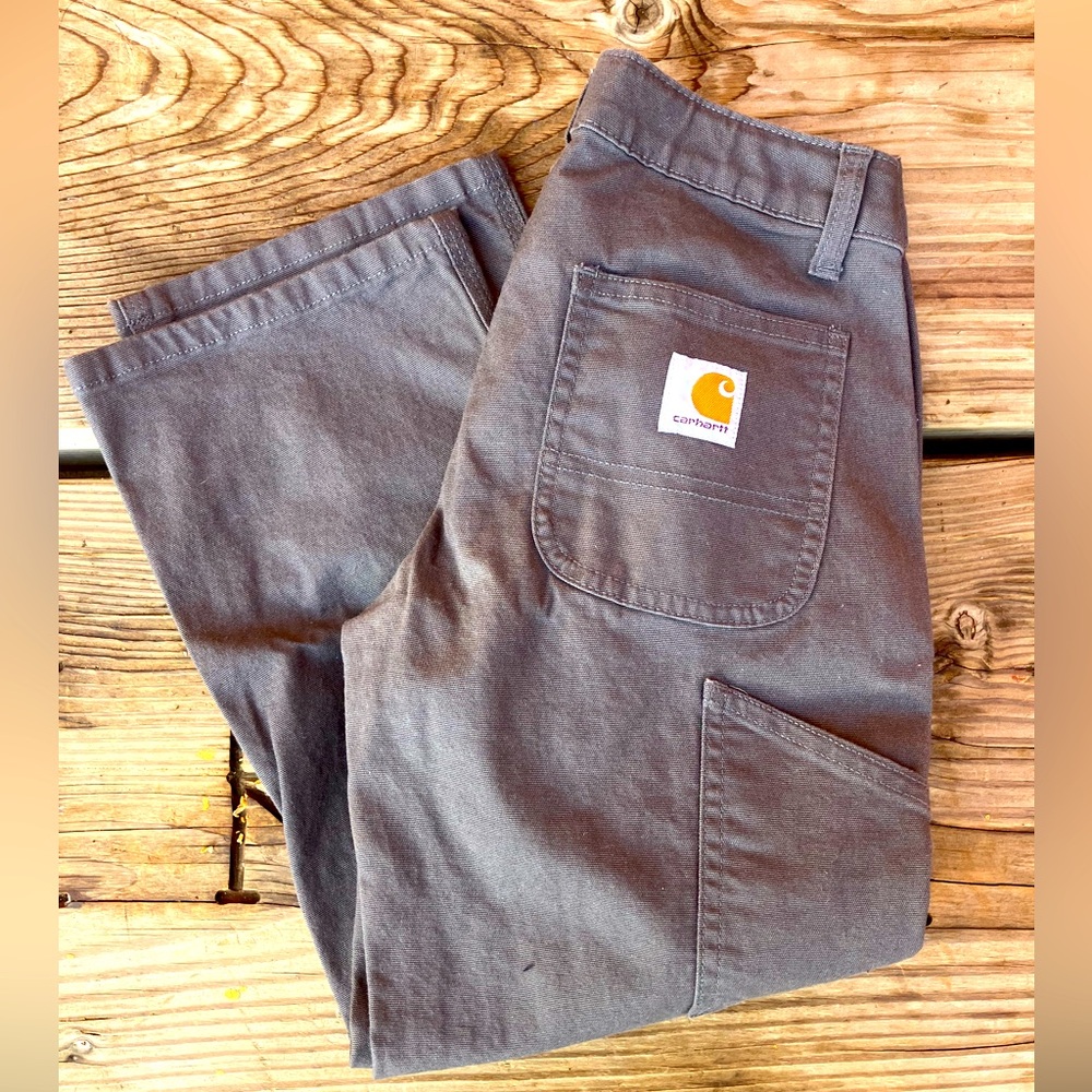 Kids gray carhartt pants